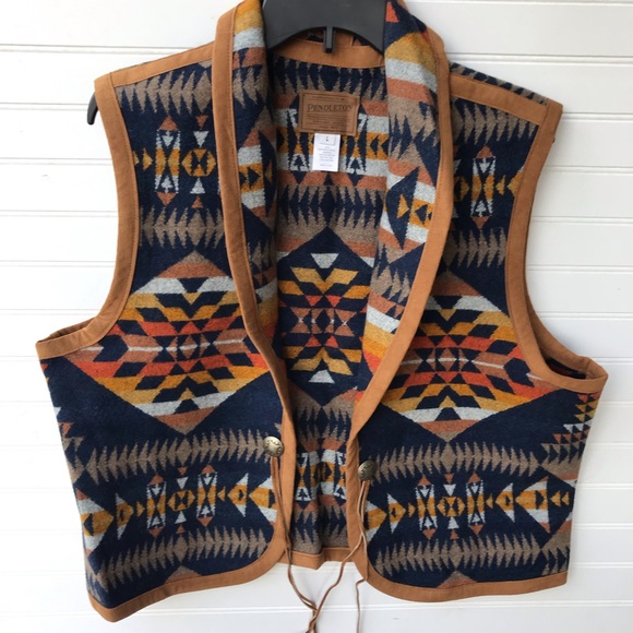 Pendleton Jackets & Blazers - Pendleton Native Design Wool Vest Southwestern